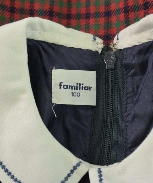 familiar（ファミリア）ワンピース（その他） 紺 サイズ:100(3T-4T) キッズ/2200693331087