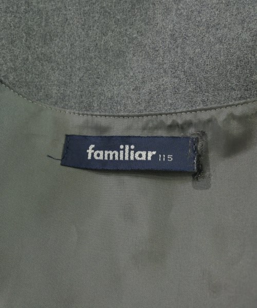 familiar（ファミリア）ワンピース（その他） グレー サイズ:115/115(7T-8T) キッズ/2200693331094