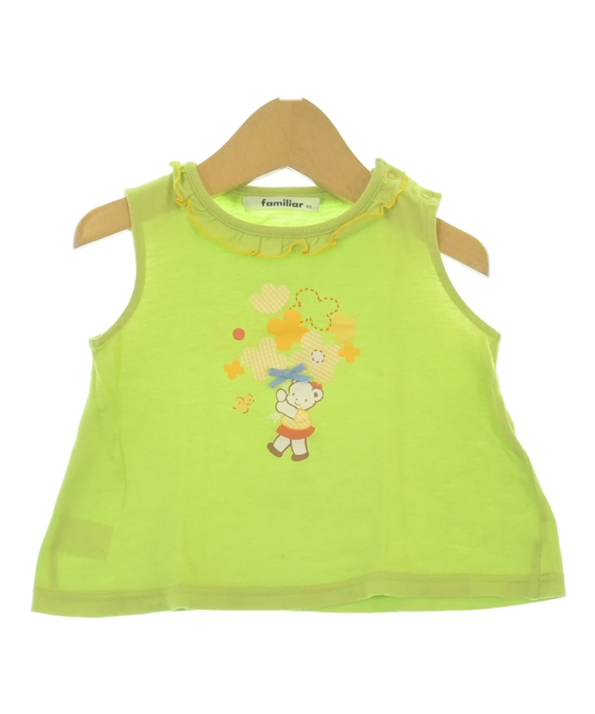 familiar 90サイズ Tシャツ 新品タグ付き familiar（ファミリア）Tシャツ・カットソー 緑 サイズ:90(24M) キッズ