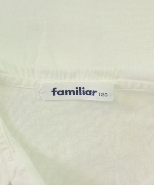 familiar（ファミリア）Tシャツ・カットソー 白 サイズ:120(7T-8T) キッズ/2200691578057