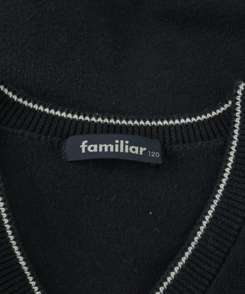 familiar（ファミリア）ニット 紺 サイズ:120(7T-8T) キッズ/2200696351068