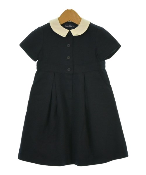 familiar（ファミリア）ワンピース（その他） 紺 サイズ:100(3T-4T) キッズ/2200646481104