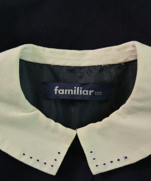 familiar（ファミリア）ワンピース（その他） 紺 サイズ:100(3T-4T) キッズ/2200646481104