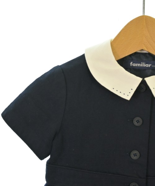familiar（ファミリア）ワンピース（その他） 紺 サイズ:100(3T-4T) キッズ/2200646481104