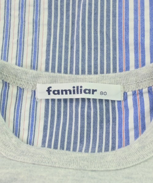 familiar（ファミリア）Tシャツ・カットソー グレー サイズ:80(12M) キッズ/2200709277071