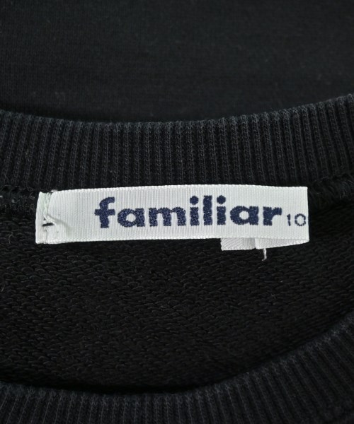 familiar（ファミリア）スウェット 黒 サイズ:100(3T-4T) キッズ/2200712045056