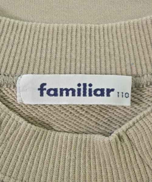 familiar（ファミリア）スウェット ベージュ サイズ:110(5T-6T) キッズ/2200712045063