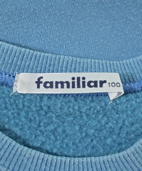 familiar（ファミリア）スウェット 青 サイズ:100(3T-4T) キッズ/2200712045087