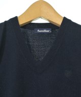 familiar（ファミリア）ニット 紺 サイズ:120(7T-8T) キッズ/2200711801127
