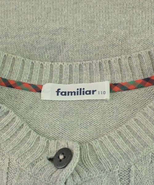 familiar（ファミリア）ニット グレー サイズ:110cm キッズ/2200717318209