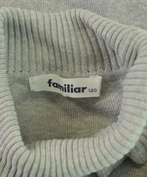 familiar（ファミリア）ニット グレー サイズ:120cm キッズ/2200717318230