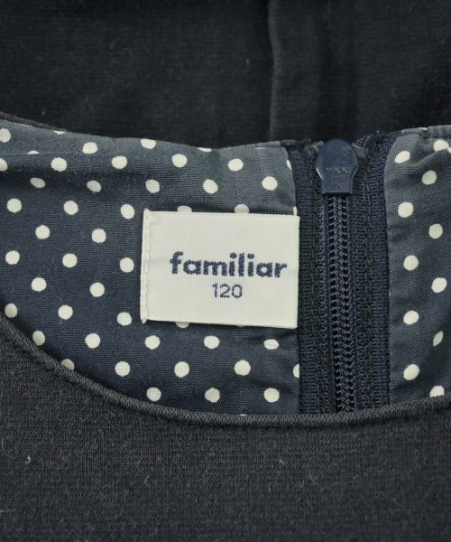familiar（ファミリア）ワンピース（その他） 紺 サイズ:120(7T-8T) キッズ/2200717318261