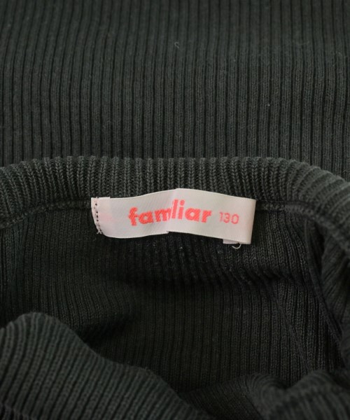 familiar（ファミリア）Tシャツ・カットソー 黒 サイズ:130(9T-10T) キッズ/2200717318322