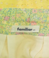 familiar（ファミリア）スカート（その他） 黄 サイズ:130(9T-10T) キッズ/2200717318346