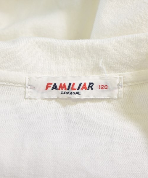 familiar（ファミリア）Tシャツ・カットソー 白 サイズ:120(7T-8T) キッズ/2200703496232