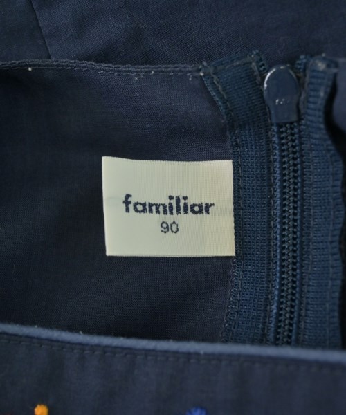 familiar（ファミリア）ワンピース（その他） 紺 サイズ:90(24M) キッズ/2200706814040