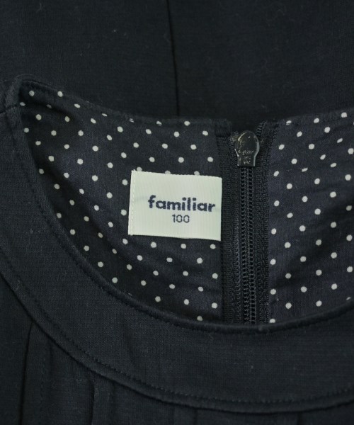 familiar（ファミリア）ワンピース（その他） 紺 サイズ:100(3T-4T) キッズ/2200708662021