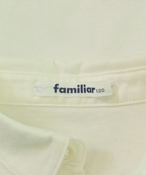 familiar（ファミリア）Tシャツ・カットソー 白 サイズ:120(7T-8T) キッズ/2200706517125