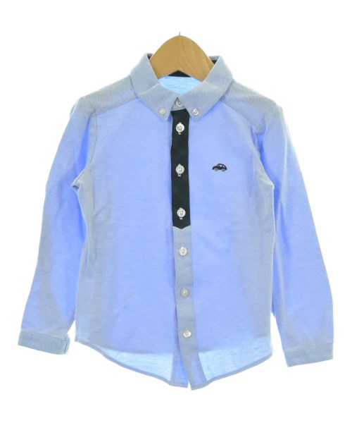 familiar(ファミリア)シャツ 青 サイズ:120(7T-8T)/2200661134597