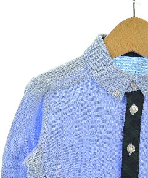 familiar（ファミリア）シャツ 青 サイズ:120(7T-8T) キッズ/2200661134597