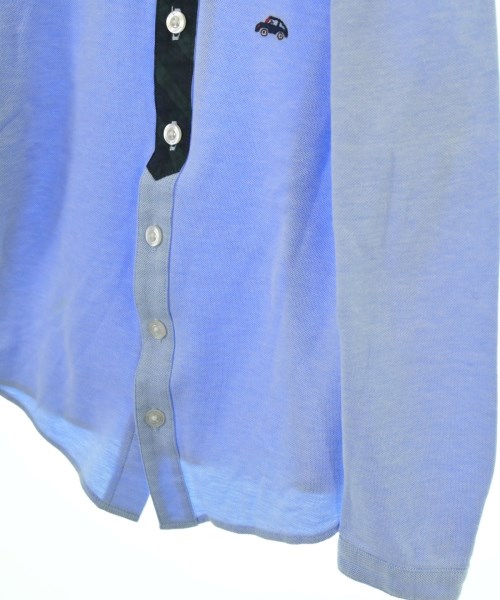 familiar（ファミリア）シャツ 青 サイズ:120(7T-8T) キッズ/2200661134597