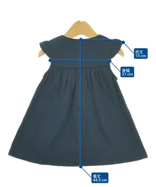 familiar（ファミリア）ワンピース（その他） 紺 サイズ:80(12M) キッズ/2200665567025
