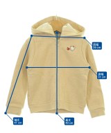 familiar（ファミリア）パーカー ベージュ サイズ:100(3T-4T) キッズ/2200665010118