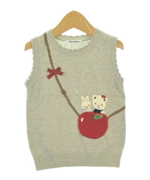 familiar(ファミリア)ニット グレー サイズ:100(3T-4T)/2200665010125