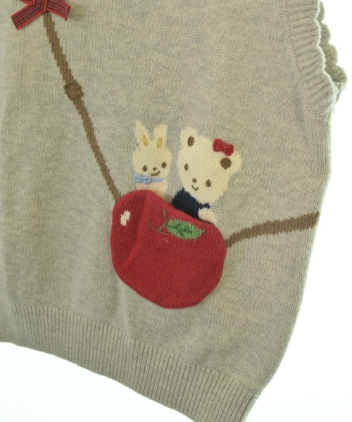 familiar（ファミリア）ニット グレー サイズ:100(3T-4T) キッズ/2200665010125