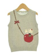 familiar（ファミリア）ニット グレー サイズ:100(3T-4T) キッズ/2200665010125