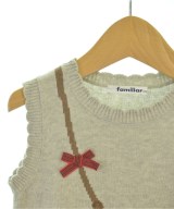 familiar（ファミリア）ニット グレー サイズ:100(3T-4T) キッズ/2200665010125