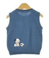 familiar（ファミリア）ニット 青 サイズ:90(24M) キッズ/2200665010149