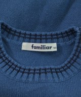 familiar（ファミリア）ニット 青 サイズ:90(24M) キッズ/2200665010149