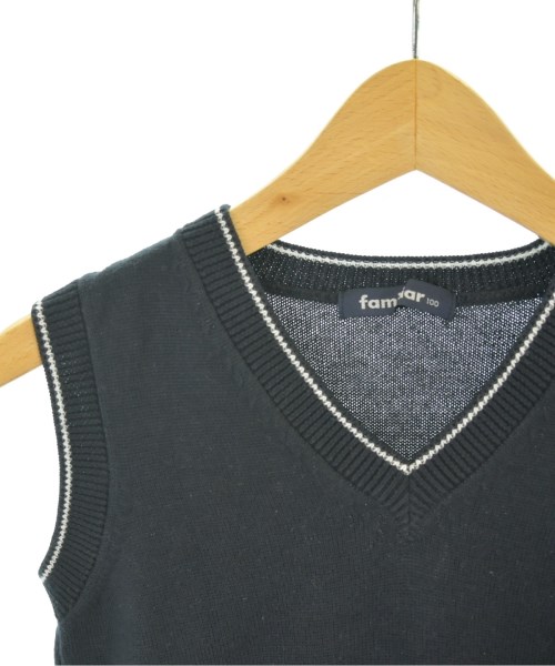familiar（ファミリア）ニット 紺 サイズ:100(3T-4T) キッズ/2200669954081