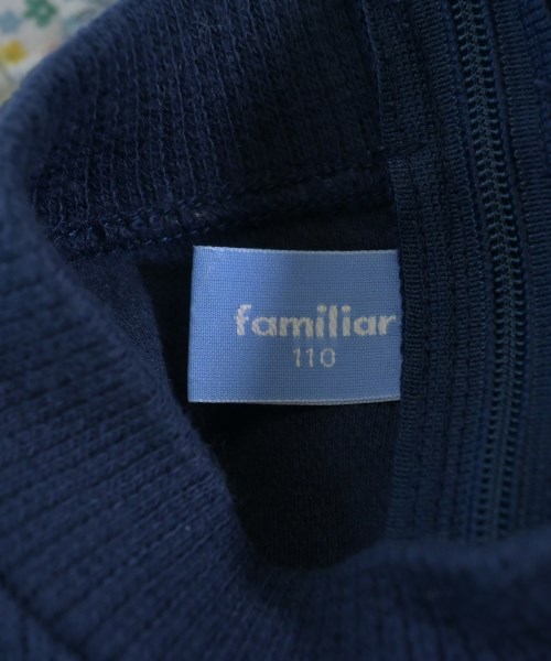 familiar（ファミリア）ワンピース（その他） 紺 サイズ:110(5T-6T) キッズ/2200731822102