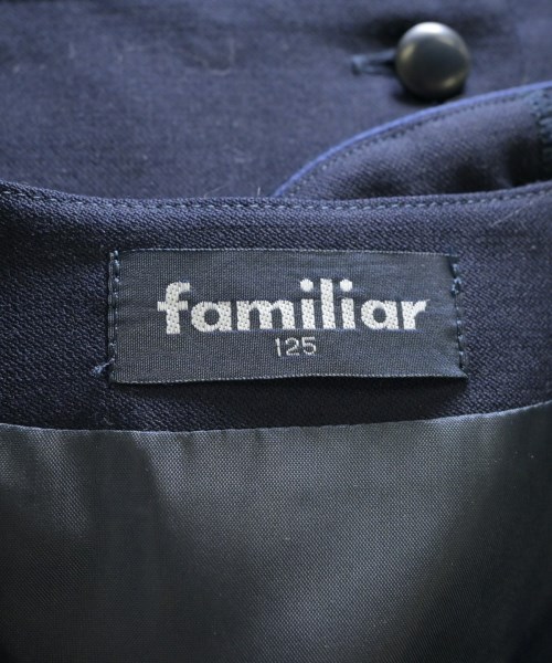 familiar（ファミリア）ワンピース（その他） 紺 サイズ:125/125(9T-10T) キッズ/2200718032043