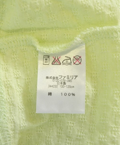 familiar（ファミリア）Tシャツ・カットソー 緑 サイズ:110(5T-6T) キッズ/2200718032074