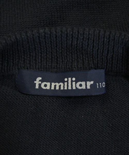 familiar（ファミリア）ニット 紺 サイズ:110(5T-6T) キッズ/2200716557234