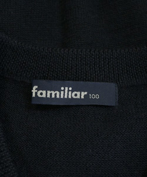 familiar（ファミリア）ニット 紺 サイズ:100(3T-4T) キッズ/2200716557241