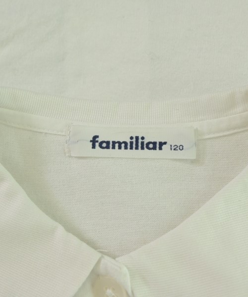 familiar（ファミリア）Tシャツ・カットソー 白 サイズ:120(7T-8T) キッズ/2200682804103