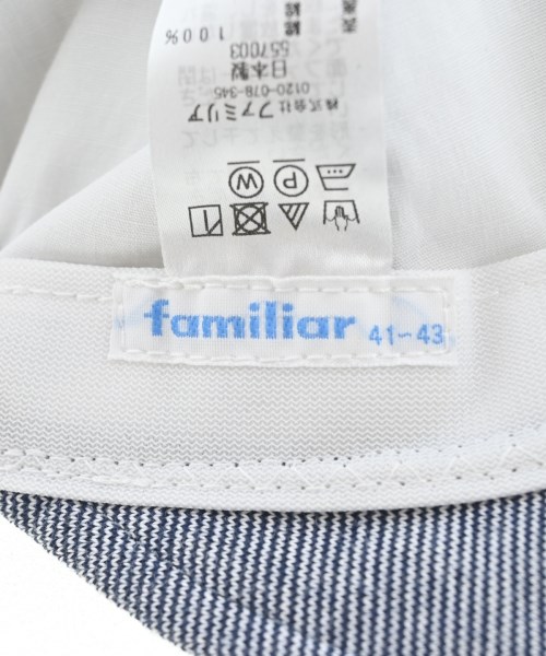 familiar（ファミリア）小物類（その他） 紺 サイズ:41-43 キッズ/2200687220090