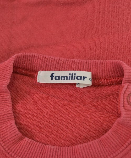 familiar（ファミリア）スウェット 赤 サイズ:90cm キッズ/2200687220113