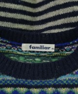 familiar（ファミリア）ニット 青 サイズ:80cm キッズ/2200687220144
