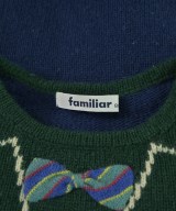 familiar（ファミリア）ニット 緑 サイズ:80(12M) キッズ/2200687220151