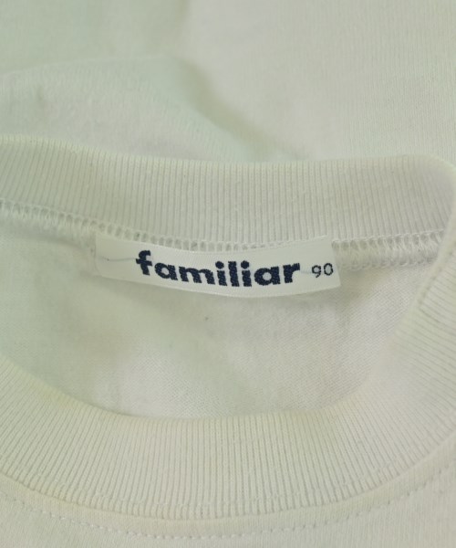 familiar（ファミリア）Tシャツ・カットソー 白 サイズ:90(24M) キッズ/2200687220199