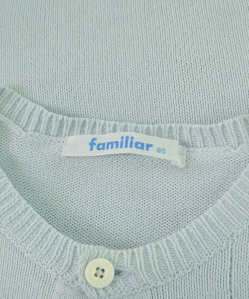 familiar（ファミリア）ニット 青 サイズ:80(12M) キッズ/2200687220298