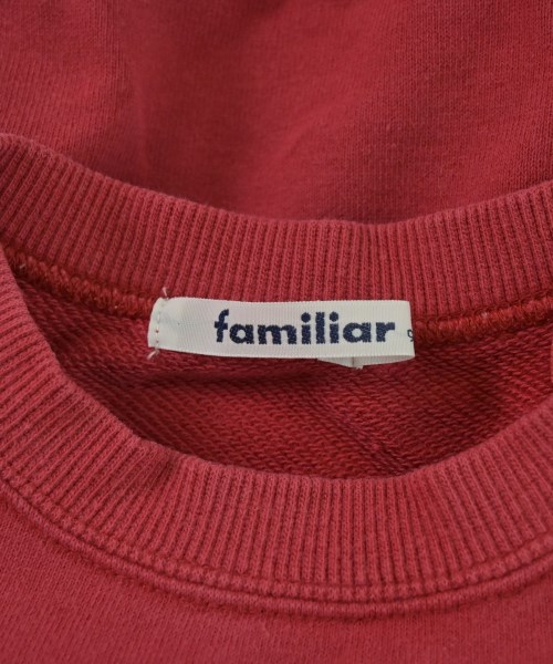 familiar（ファミリア）スウェット 赤 サイズ:90(24M) キッズ/2200687220380
