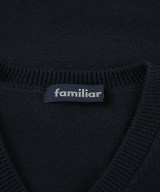 familiar（ファミリア）ニット 紺 サイズ:120(7T-8T) キッズ/2200684084077