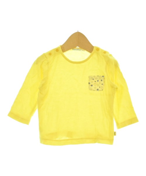 familiar(ファミリア)Tシャツ・カットソー 黄 サイズ:80(12M)/2200684259093