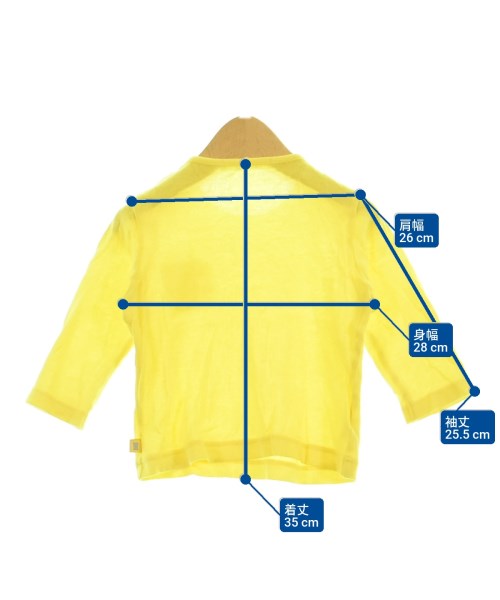 familiar（ファミリア）Tシャツ・カットソー 黄 サイズ:80(12M) キッズ/2200684259093